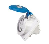 IP44 impermeabile esterno norme europee presa incassata spina interruttore | IP44 impermeabile presa esterna certificata CE ignifuga V0 temperatura -20-70°C tensione 50-440V(SP-1492 3P 32A)