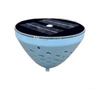 IP44 impermeabile solare stagno luce pesce modello | Modelli dinamici di pesce rosso ciano, ad energia solare, accensione automatica al crepuscolo, impermeabile IP44
