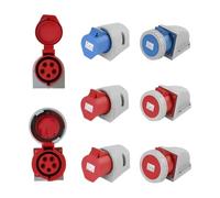 IP44/IP67 Muro di parete, coppi coppia(32A Wall Mount 5 PCS 3P IP44)