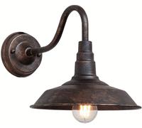 IP54 Impermeabile Esterna Retro Lampada Da Parete in Bronzo Antico Rurale Battut