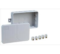 IP55 Grigio Scatola Deriva (130x85x37mm) - SPELSBERG