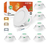 IP65 Faretti LED da Incasso per Cartongesso Dimmerabile 10W 800LM 3000K 5700K