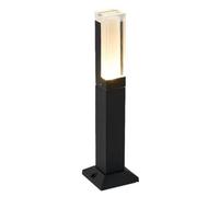 IP65 Impermeabile Luci a palo moderne alluminio pressofuso for percorso | Luce calda lampada colonna acrilica esterno, for giardino, cortile, vialetto, vialetto auto, patio, prat(H60CM)