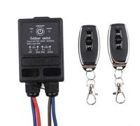 Ip65 Impermeabile Outdoor Wireless Switch 433.92mhz Telecomando Ricevitore 30a Relè Per Pompa Acqua Luce Motore Cancello Automazione Heavy Duty Capacità di carico 3000w Modalità momentanea Chiusura