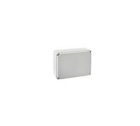 Ide IDE - Scatola impermeabile IP65-IP67 con coperchio opaco e ingressi pretagliati, 180mm x 241mm x 95mm, grigio, 1
