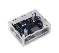 IP6557 PD3.1 140 W Invertitore ascendente con display OLED, modulo di ricarica rapida unidirezionale per laptop e fai da te (con custodia in acrilico)