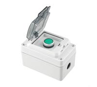 IP66 impermeabilizza la scatola del pulsante con 1 interruttore momentaneo di modo per energia elettrica, ferrovie e applicazioni di inquinamento ambientale