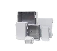IP66 Waterproof Outdoor Plastic Enclosure Electrical Power Junction Box ABS Distribution Connections Case(400x300x170mm,Transparent Cover)