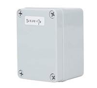 IP67 Water Protection Junction Box with Mounting Plate | ABS Plastic Electrical Enclosure for DIY Projects/Outdoor/Indoor Use | Particle Protection & Weather Protection Case