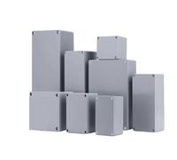 IP67 Waterproof Metal Box Outdoor High Temperature Resistant Cast Aluminum Box Factory Installation Hole Electrical Junction Box(FA12-1 200x130x88)