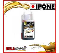 IP800090 1 LITRO OLIO IPONE 2T 100% SINTETICO SAMOURAI ALLA FRAGOLA (BARATTOLO 1