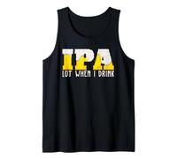 IPA - Amante della Birra Divertente - Molto Quando Bevo Canotta