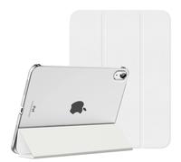 iPad 10th Generation Case 2022, Slim Stand Hard PC Translucent Back Shell Smart Cover Case for iPad 10th Gen 10.9 inch 2022, Support Touch ID, Auto