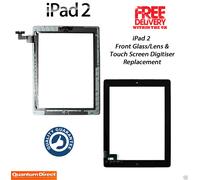 IPAD 2 Anteriore Vetro Digitalizzatore Touch Screen Pannello Completo - Nero