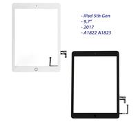 iPad Air 5° 6° 7° 8° 9° 10° Vetro Completo Anteriore Digitizer Touch Screen