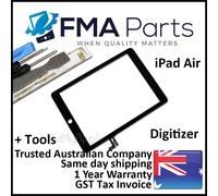 iPad Air 9.7 2017 Nero Vetro Anteriore Touch Screen Digitalizzatore Lente Str...