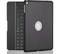 iPad Keyboard Case for iPad Pro 9.7" New 2018 iPad, 2017 iPad, iPad Air 1 e 2 Bluetooth Tastiera con 130° Smart Folio Hard Back Cover Ultra Slim Auto Wake and Sleep Nero