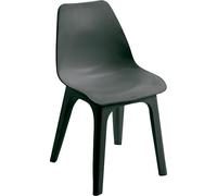 IPAE PROGARDEN 2 Sedie da Giardino EOLO Esterno Plastica Antracite OFFERTA