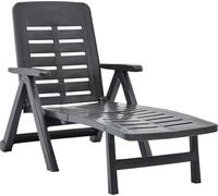 LETTINO RESINA PIEGHEVOLE SMERALDO ANTRACITE CON RUOTE (53506)