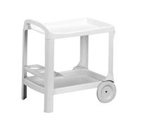 Ipae-Progarden S.P.A. Astro-Carrello per Bevande, Bianco, 53 x 74 x 73 cm