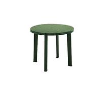 Ipae Progarden Tavolo Tondo Verde 90cm Diametro 72cm Altezza In Resina