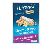 Ipafood lievito per biscotti ammoniaca senza glutine 3 x 8 g