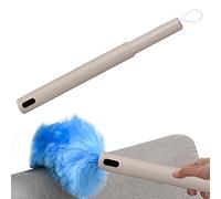 ipago Spolverino Rotante Rotante | Piumino Elettrico con Rotazione a 360° Regolabile | Spazzola per Polvere elettrica Regolabile per Rimuovere la Polvere in Un per l'home