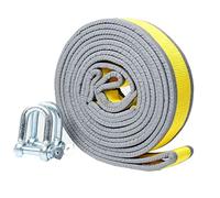 IPAGSEFWE Corda di Recupero per Veicoli, Strappo for verricello con Cinghia da Traino Recupero 7-10T 3-10m Riflettente(7t,9m)