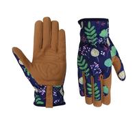 IPAGSEFWE Guanti da giardinaggio, guanti da giardinaggio da donna multicolori per diserbare, scavare, piantare, tagliare(B)