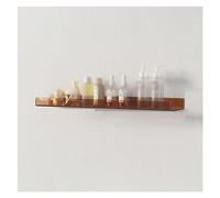 IPAGSEFWE Portariviste in acrilico, Porta brochure in acrilico trasparente da parete, porta riviste , portaoggetti for letteratura, libreria(Brown,120cm/47.2in)