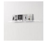 IPAGSEFWE Portariviste in acrilico, Portariviste da parete, scaffale espositivo for brochure e letteratura(90cm/34in)