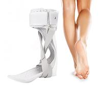 IPAGSEFWE Stabilizzatori per Caviglia, Tutore di Supporto for Caviglia e Piede AFO for cadente, Bianco, Taglie 35-44(Right Foot,S 35)
