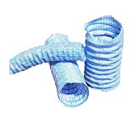 IPAGSEFWE Tubo Flessibile per drenaggio sotterraneo, Tubo di drenaggio Francese Perforato Ondulato espandibile in Tessuto Non for da 10 a 150 Piedi(Dia-5cm(2in),L70ft/21.3m)