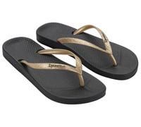 Ipanema Anatomica Tan Fem, Infradito Donna, Colore Nero E Oro, 39 EU