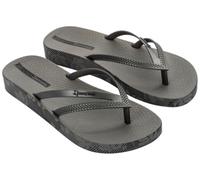 Ipanema Bossa Soft V Fem, Infradito Donna, Grigio Scuro Argento, 38 EU