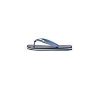 Ipanema CLAS BRASIL II AD, grigio scuro e blu., 39/40 EU | Infradito da uomo, suola antiscivolo, materiale impermeabile, ideali per sauna, spiaggia, giardino, piscina e lago