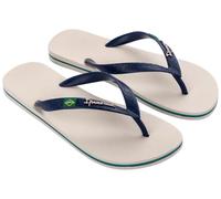 Ipanema CLAS Brasil II Ad, Infradito Uomo, Beige Dark Blue, 38 EU | Infradito da uomo, suola antiscivolo, materiale impermeabile, ideali per sauna, spiaggia, giardino, piscina e lago