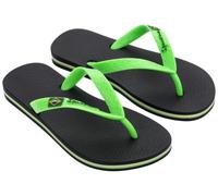 Ipanema Flip Flops Infradito per bambini Classic Brasil II Nero/Verde 27/28