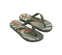 Ipanema Classic XII Kids - Infradito per bambini, 37 EU, colore: Verde/Arancione, Verde arancione, 37 EU