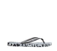 Ipanema Love Safari Fem, Infradito Donna, Grigio Argento, 40 EU