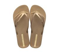 Ipanema lpanema Bossa Soft V Fem, Infradito Donna, Beige/Oro, 41/42 EU