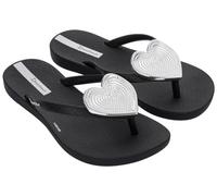 Ipanema Maxi Fashion Kids para mujer, Black Silver, 31.5 EU - Infradito,