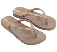 Ipanema Mesh X Fem, Flip-Flop Donna, Beige/Gold, 39 EU