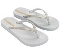 Ipanema Mesh X Fem, Flip-Flop Donna, Grey/Gold, 43 EU