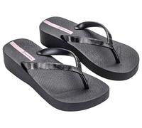 Ipanema Mesh X Piattaforma Ciabatte Casual In Gomma Da Donna Nere UK 5 - 8