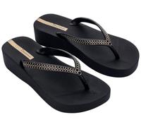 Ipanema Mesh XI Plat Fem, Infradito Donna, Nero, 37 EU