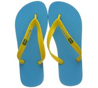 Ipanema Ragazzi Classic Brasil Ii Kids - Infradito, Blu/Giallo, 25.5 EU Schmal