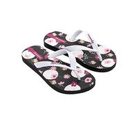 Ipanema Unisex Bambini Classic XI Kids, Nero/Bianco/Rosa, 25.5 EU