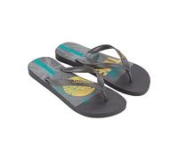 Ipanema Uomo Summer Iv Ad Flipflop, grigio, giallo, blu, 38 EU