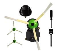 iParto Modulo motore spazzola laterale di ricambio per iRobot Roomba serie I&E&J i3 i4 i6 i6+ i7 i7+ i8 E5 E6 E7 j7 j7+ kit di ricambio con 2 spazzole e ruota anteriore